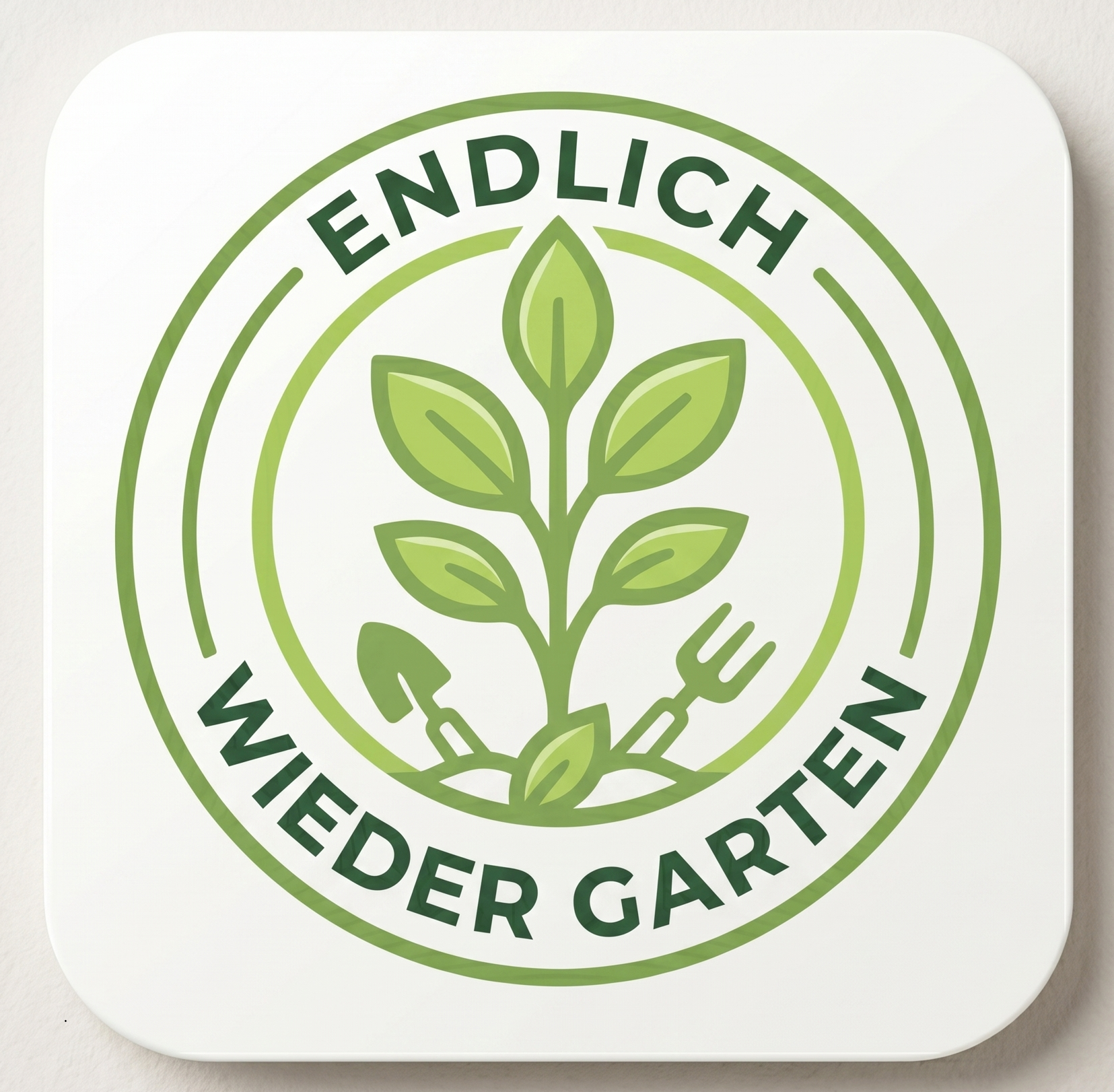 Endlich wieder Garten Logo