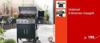 ALDI Grillchef Gasgrill Juni 2020