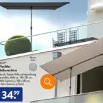 ALDI Balkonschirm 2023