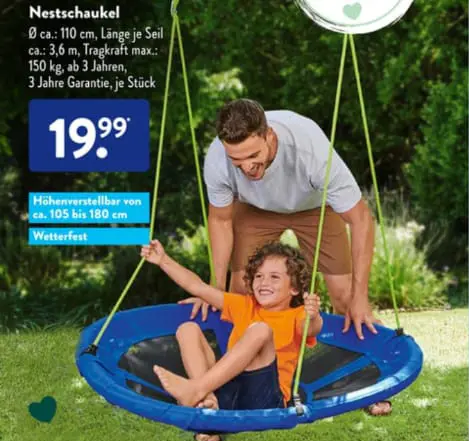 ALDI Nestschaukel ab 14. Juli 2022