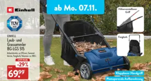 ALDI Nord Laub- und Grassammler von EINHELL ab 07.11.2022