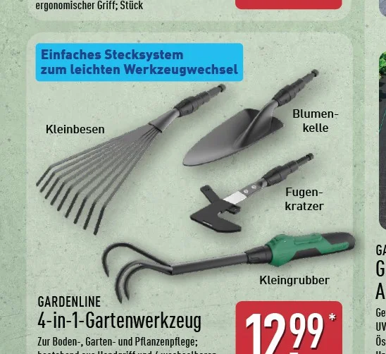 ALDI Gartenwerkzeuge & Halterungen 2026 ab Do. 20. August 2026