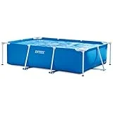 Intex 28271NP Kleiner Rahmen – Piscina zerlegbar, 260 x 160 x 65 cm, 2.282 Liter, Blau