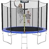 Kinetic Sports Gartentrampolin TPLH06 (Ø 183 cm, blau)