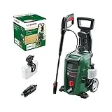 Bosch Hochdruckreiniger UniversalAquatak 125 (3-in-1-Düse, Schaumdüse, transparenter Wasserfilter, Hochdruckpistole, 5 m Schlauch, 5 m Kabel, 1500 Watt, Druck: 125 bar, max. Fördermenge: 360 l/h)
