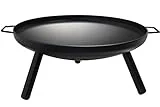 Feuerschale 58cm Eisenschale Feuerstelle Gartenfeuer Feuerkorb Pflanzschale