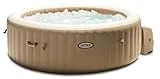 Intex Whirlpool Pure SPA Bubble Massage – Ø 196 cm x 71 cm, für 4 Personen, Fassungsvermögen 795 l, beige, 28426