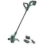 Bosch Akku Rasentrimmer EasyGrassCut 18-230 (1x Akku 2,0 Ah, 18 Volt System, Schnittkreisdurchmesser 23 cm, im Karton)