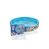 Smart Planet Planschbecken Paw Patrol aufblasbar – 150 x 25 cm – 3-Ring-Pool Fellfreunde – Kinderpool – Babypool – Schwimmbecken – Aufstellpool
