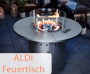 ALDI Gas Feuertisch Ambiente von GRILLTIME ab 03.09.2020