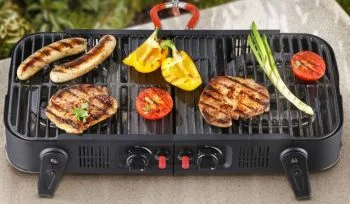 aldi klappbarer Gasgrill im Juli 2020 im ALDI Nord