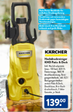 Hochdruckreiniger von FERREX bei ALDI Nord Start am 11. März 2024