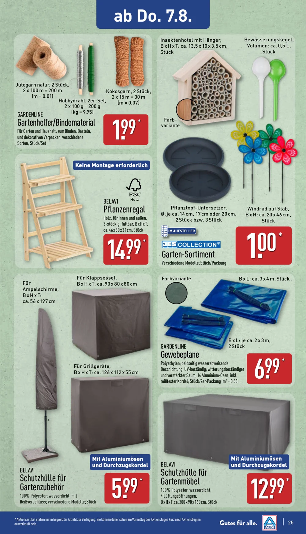 ALDI Schutzhüllen 2026