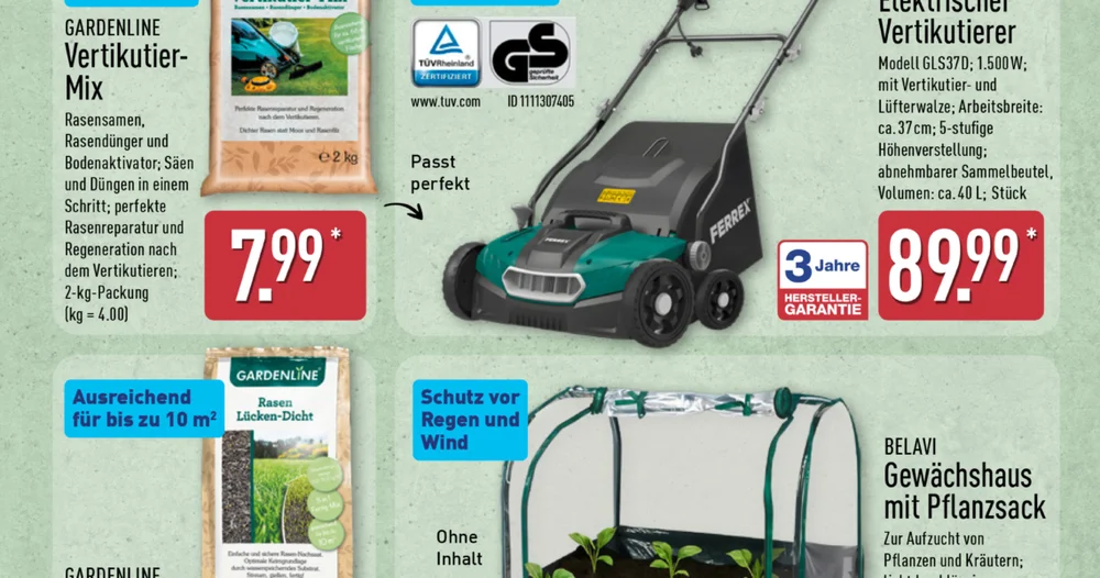 ALDI Gartenmöbel Angebote